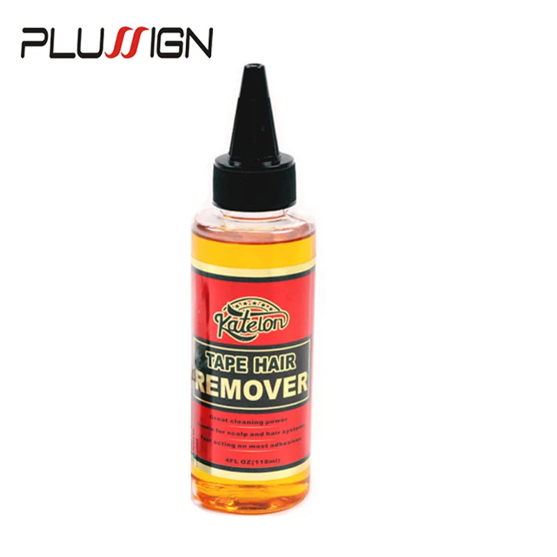 118Ml Tape Hair Remover Solvent Large Bottle Wig Glue Remover For Scalp Hair Systems Gentle Remover For Salon Fit Most Adhesives