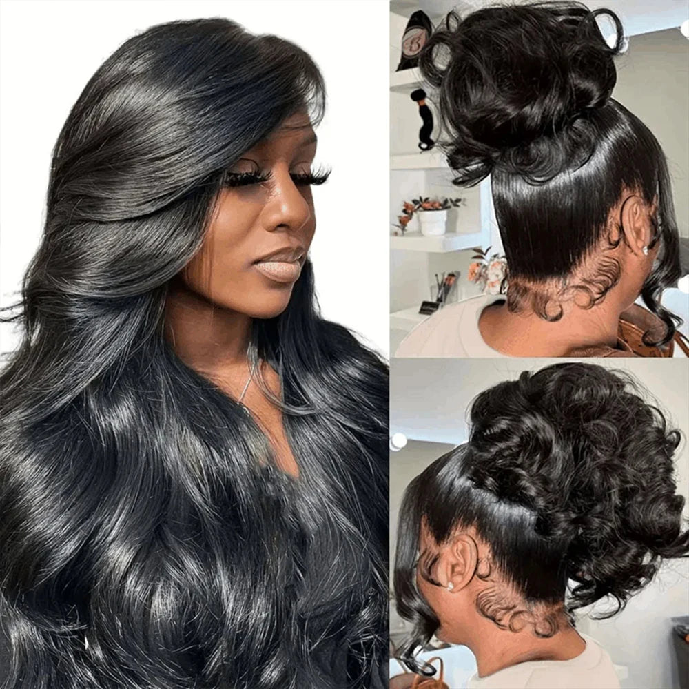 Body Wave 360 Lace Front Wig Human Hair Body Wave HD lace frontal wig Human Hair 360 Full Lace Wig Human Hair Pre Plucked