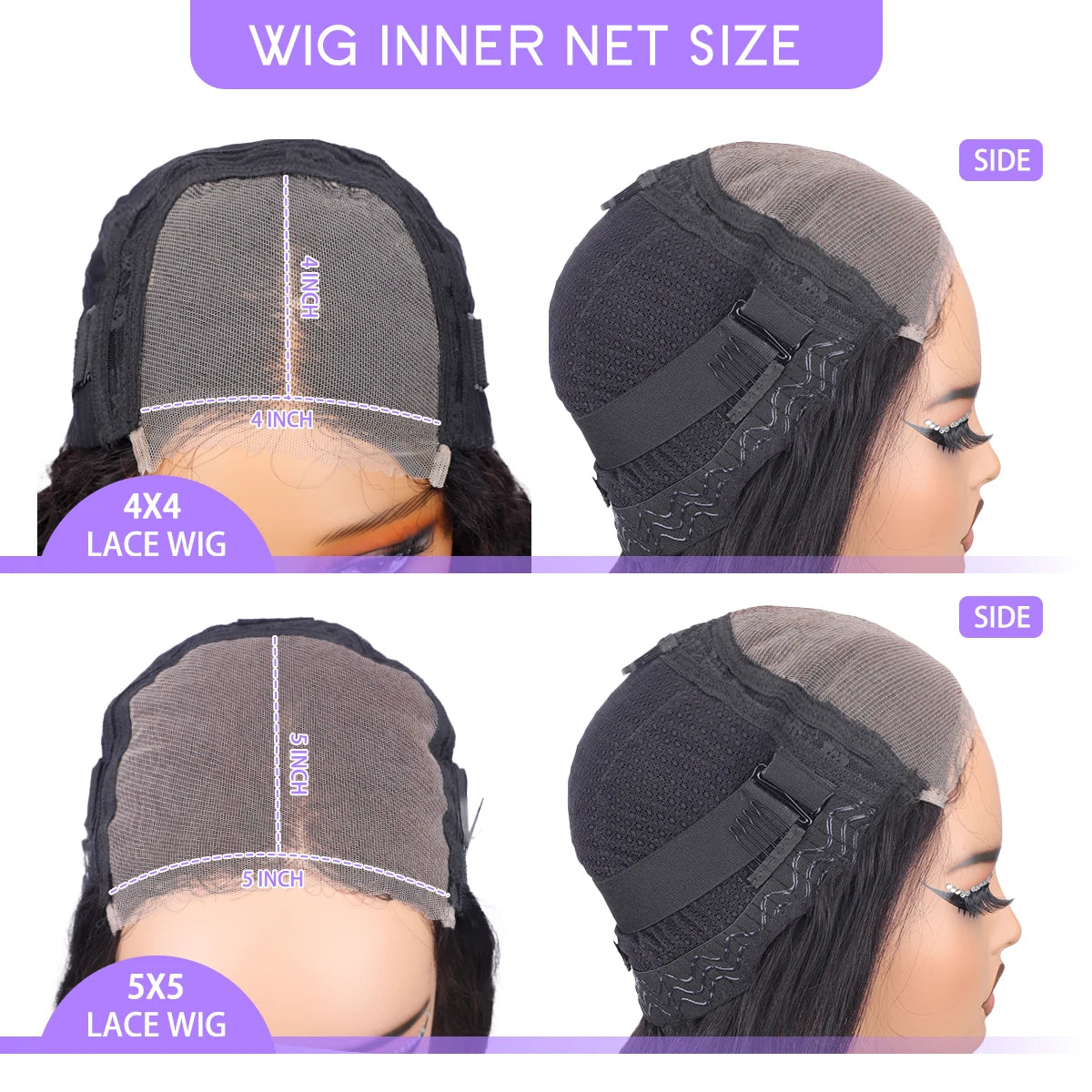 30 Inch Wear And Go Glueless Wigs Human Hair  Pre Cut Lace Front Wigs Human Hair 4x4 Body Wave Human Hair Wig For Women  Wigs