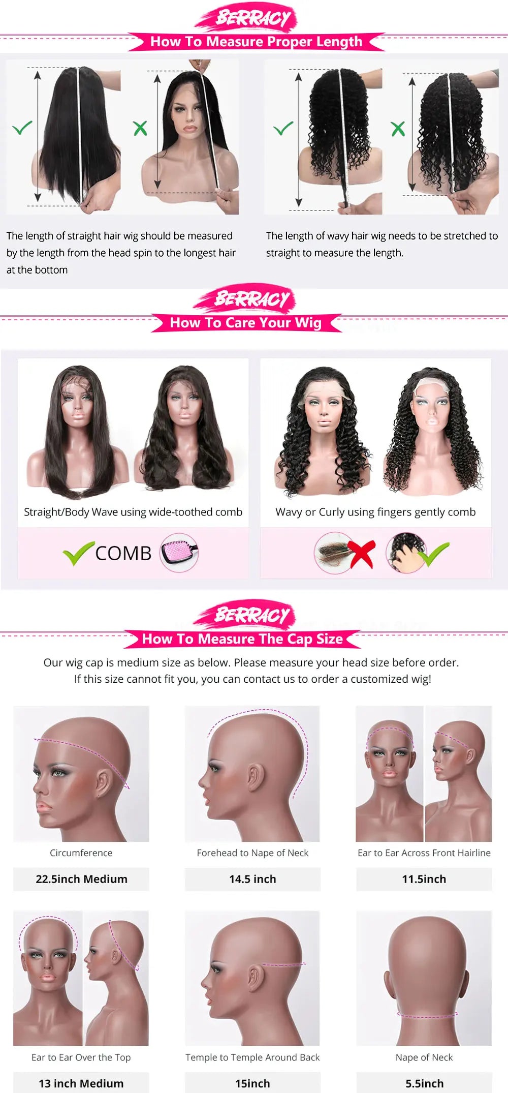 Yaki Straight Invisible Strap Drawstring Snug Fit 360 full lace Glueless Wig Kinky Straight Human Hair 30 Inch Lace Front Wig