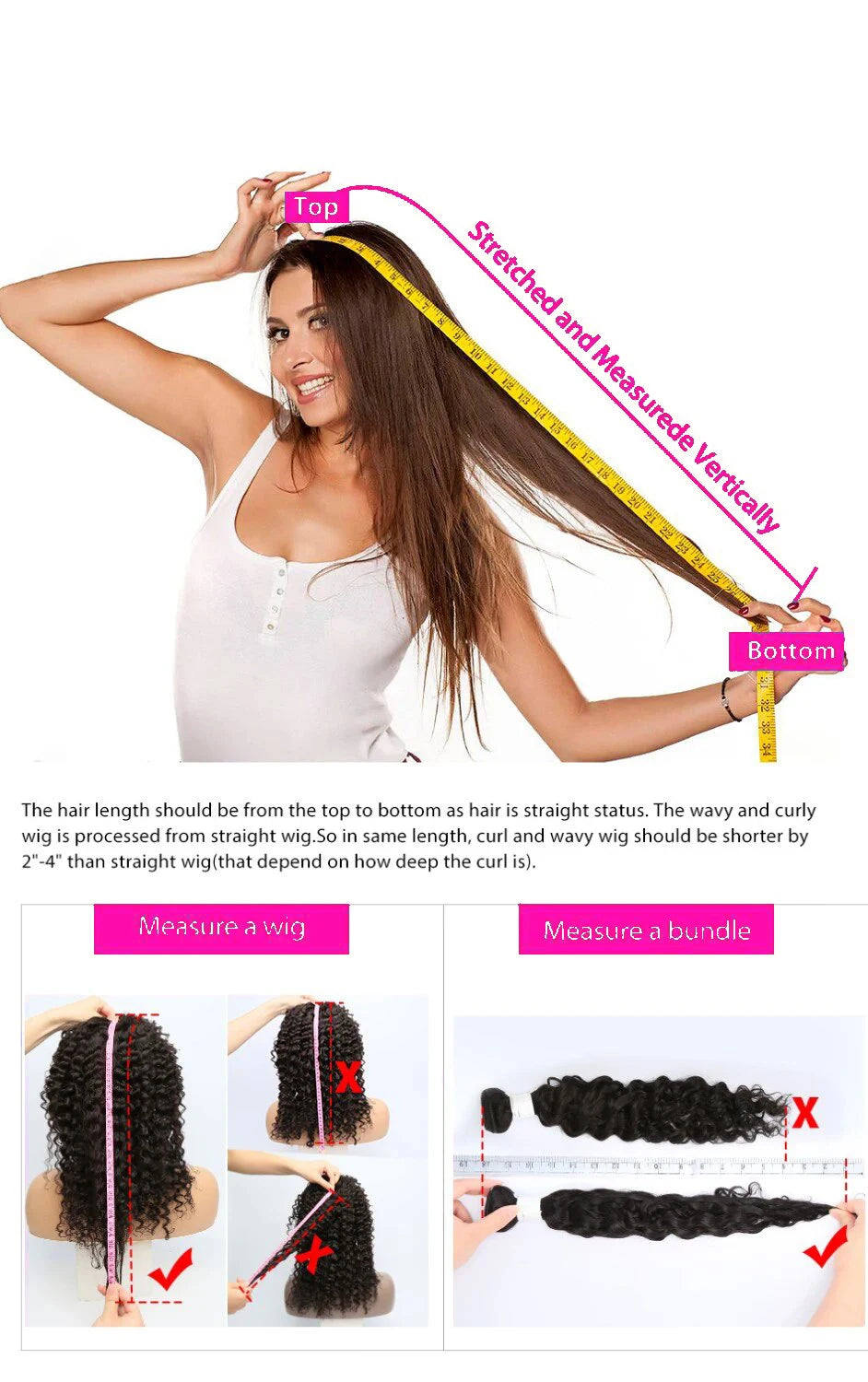 Human Hair Bundles with Closure Deep Wave 3 Bundles with 4x4 Lace Closure 100% Unprocessed Brazilian Virgin Curly Closure Bundle