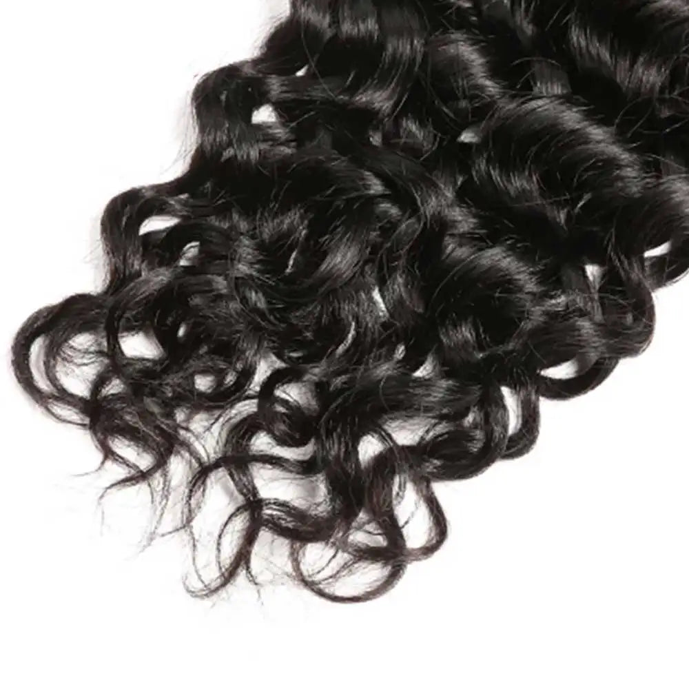 Water  Wave Human Hair Bundles Curly Hair Brazilian Weaving 28 30 32 Inch Natural Human Hair Remy Loose Deep Wave Hair Bundles