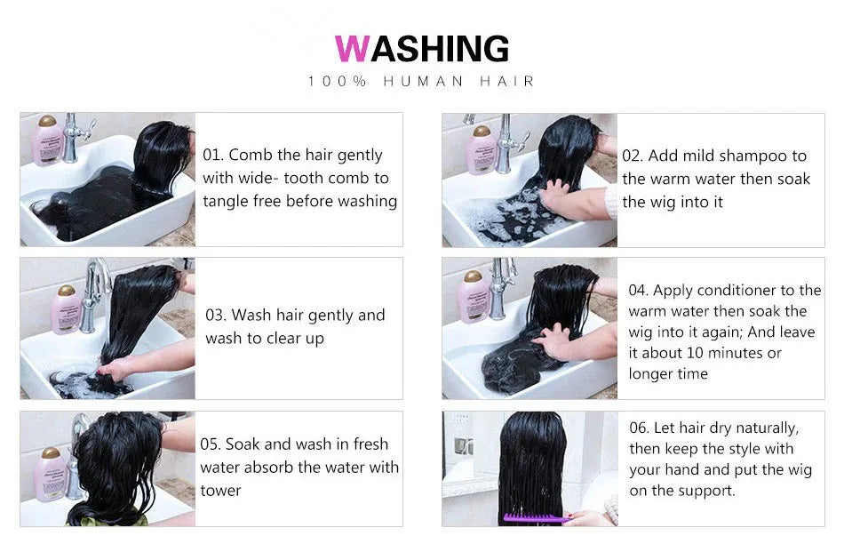 Yaki Straight Invisible Strap Drawstring Snug Fit 360 full lace Glueless Wig Kinky Straight Human Hair 30 Inch Lace Front Wig