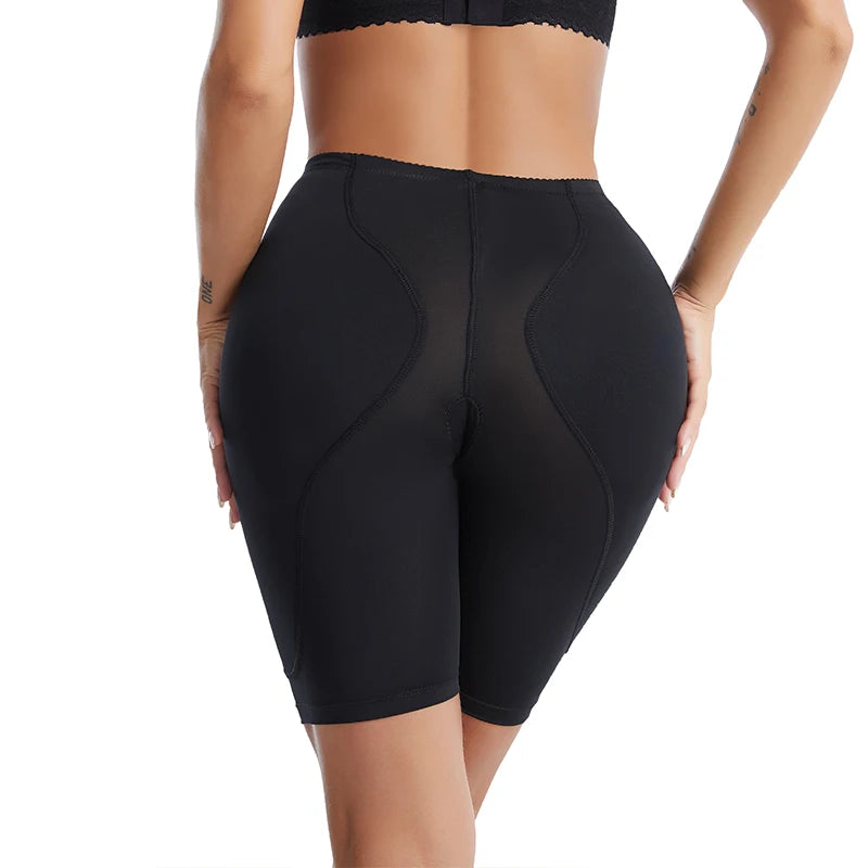 Butt Lifter Shapewear Shorts Women Fake Booty Enhancer Body Shaper Padded Hip Enhancer Panties Lingerie Hip Pads Fake Ass Panty