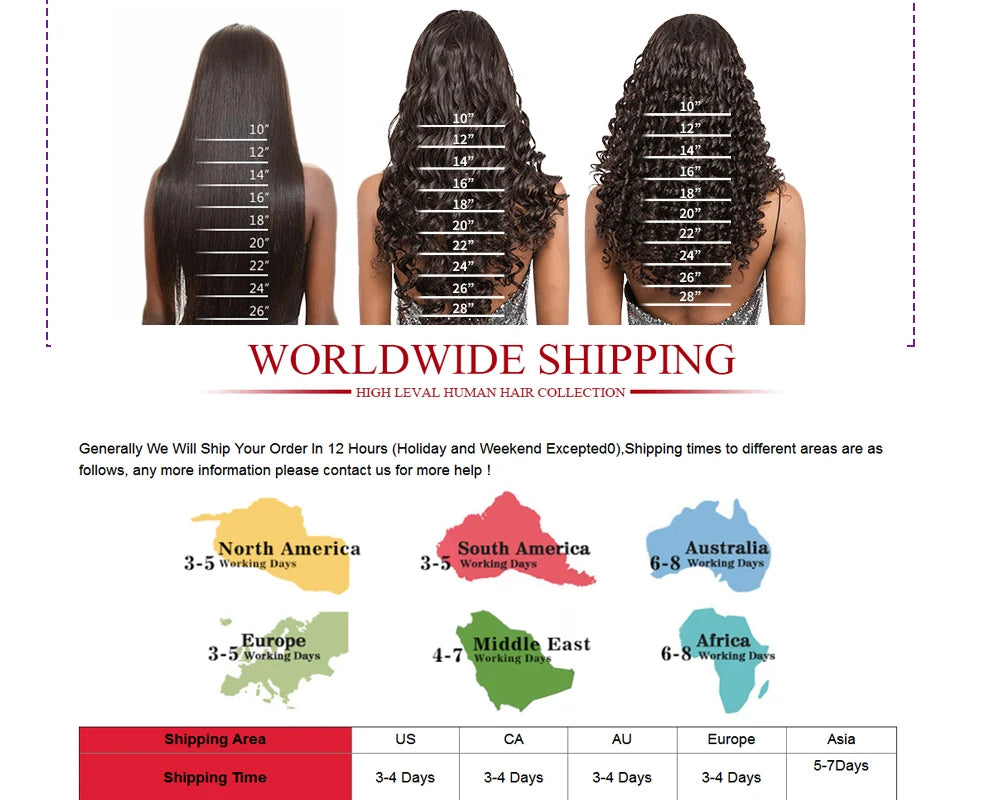 Bundles with Closure Body Wave Bundles Human Hair With 4x4 Lace Closure Brown Blonde Colored 3/4 Bundles Hair Remy For Women