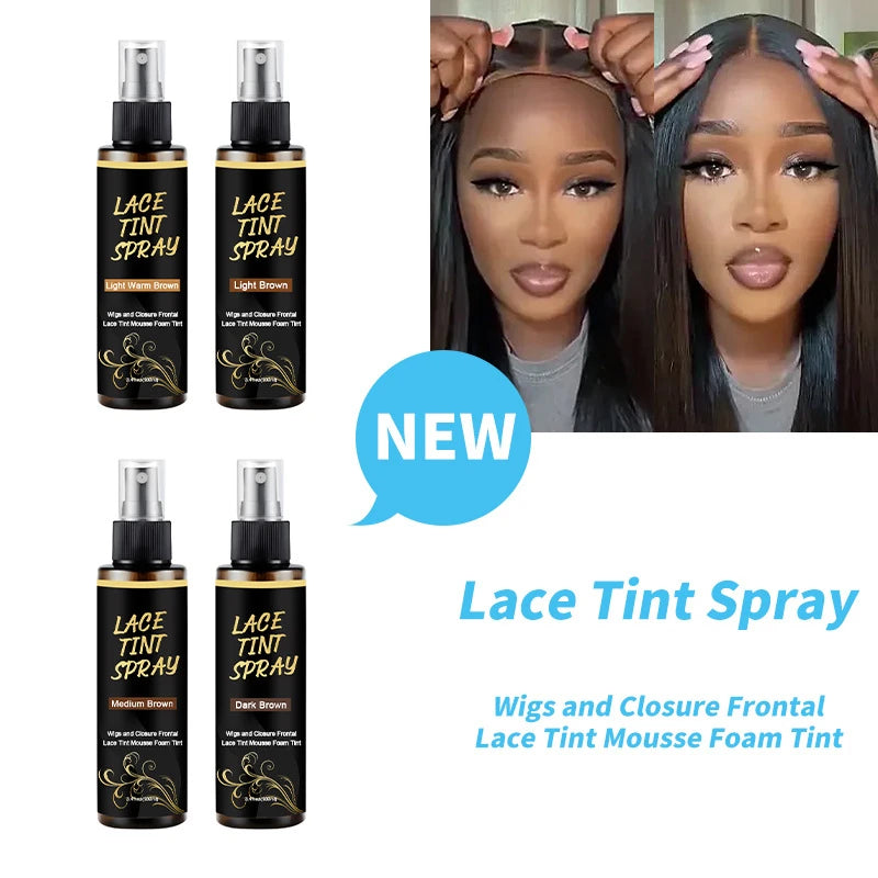 100ml Lace Melting Spray And Holding Spray, Extreme Hold Melting Spray For Lace Wigs,Glueless,Wig Melting Spray & Hair Adhesive