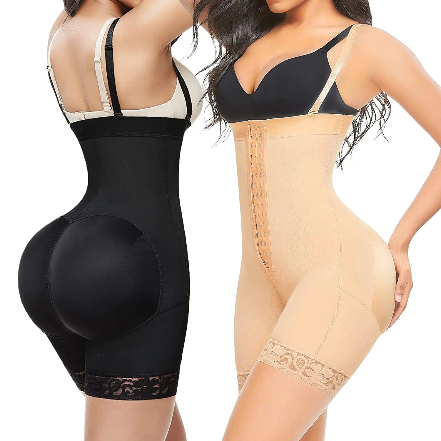 New Arrival High Compression Fajas Abdominal Board Post Surgery  Strapless Figure Corrector Tummy Control  Waist Body Shapewear