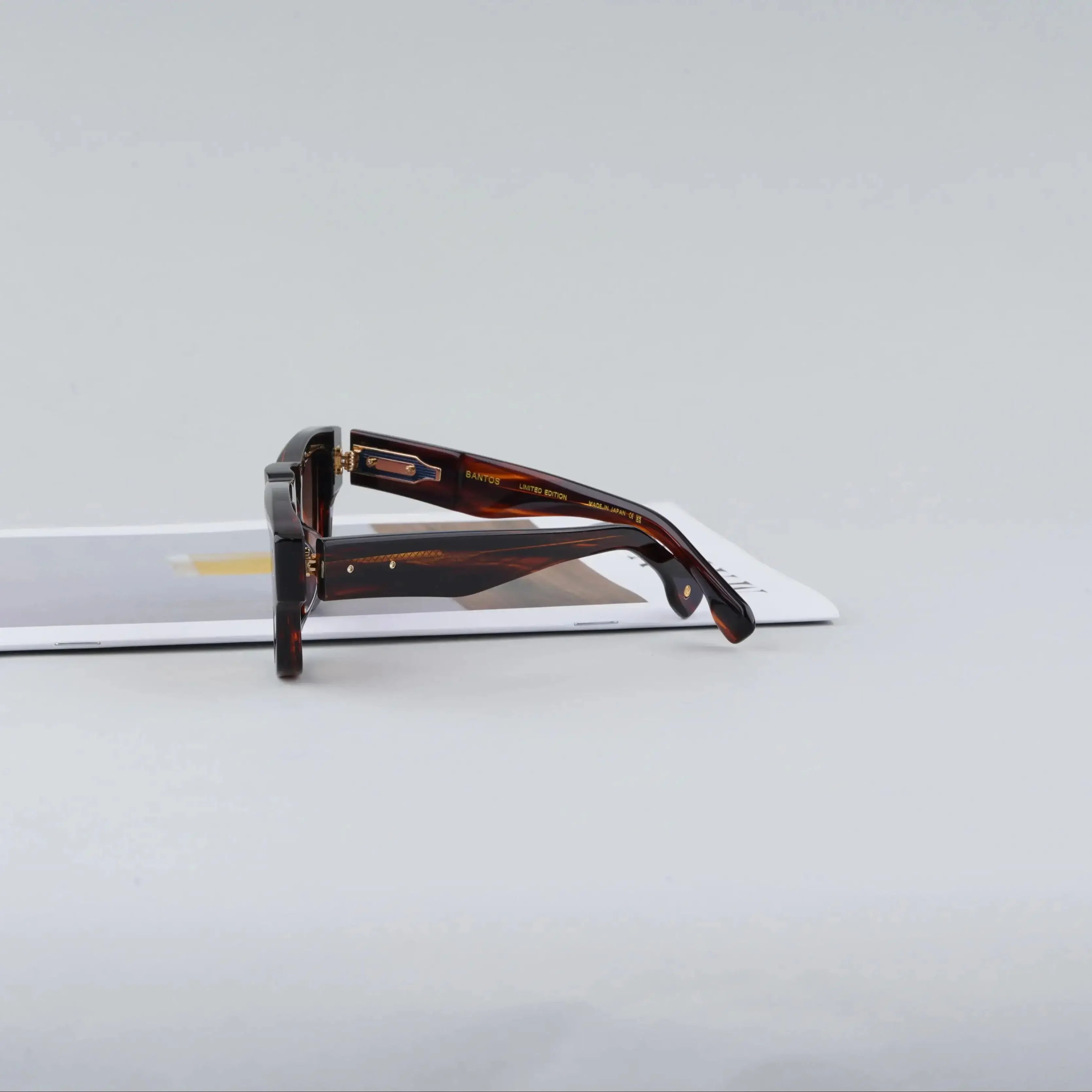 Ins Thick Acetate LIMITED EDITION Square Sunglasses Designer Handmade Japan Fashion Style Classical Uv400 Eyeglasses
