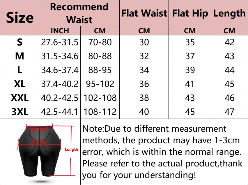 Butt Lifter Shapewear Shorts Women Fake Booty Enhancer Body Shaper Padded Hip Enhancer Panties Lingerie Hip Pads Fake Ass Panty