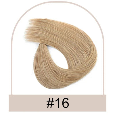 Silk Top Base Swiss Lace Clip In Topper Straight Women Toupee With Bangs Breathable And Soft Real Human Hairpiece Blonde Color