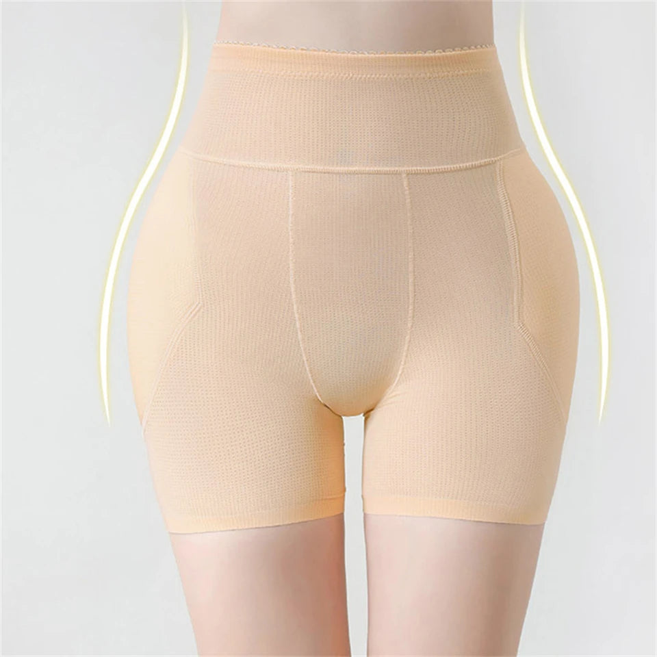Wechery Underwear Women Fake Asses  Tummy Control Butt Lifte Breathable Hip Pads Panties Buttocks Enhancer Body Shapewear