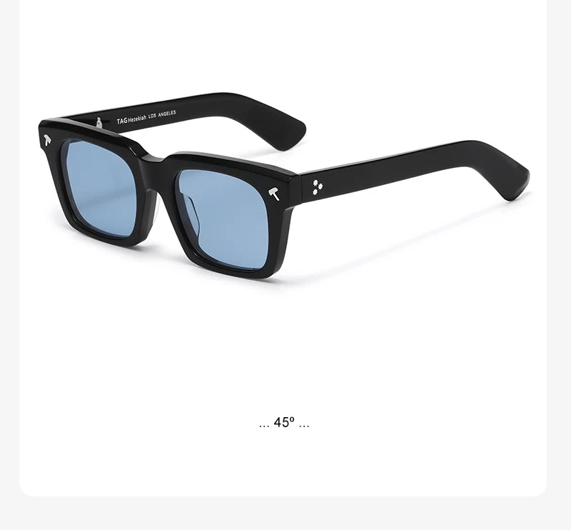 2025 new luxury Brand vintage Quentin Sun glasses Men Women Sunglass Driving Sunglasses Fashion Male Acetate UV400 eyeglasses