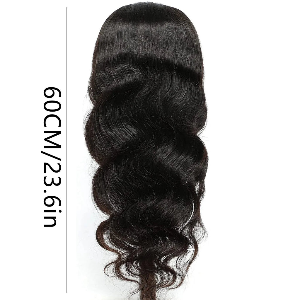Synthetic Long  Wavy Wig for Women Middle Part Curly Natural Looking Heat Resistant Fiber for Daily