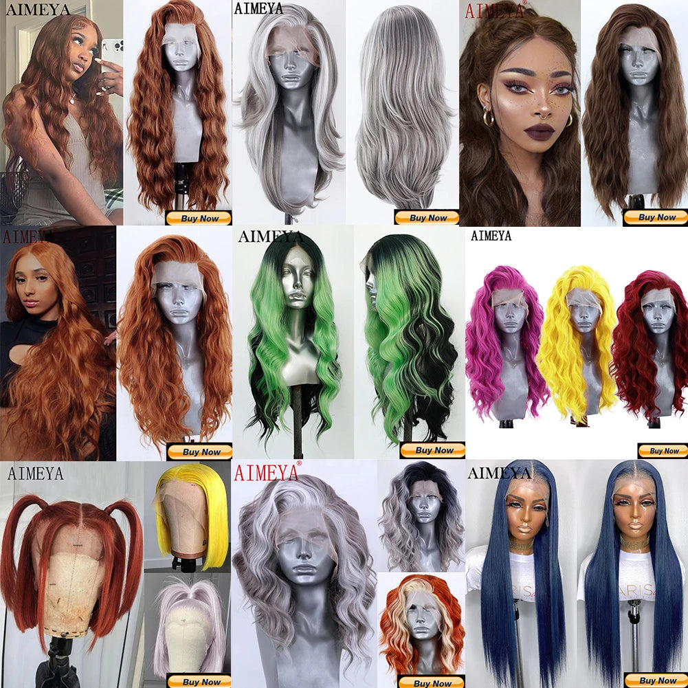 13X4 Lace Wig Long Straight Hair Synthetic Lace Front Wigs for Women Ash Blonde Wigs Synthetic Heat Resistant Party Cosplay Wig
