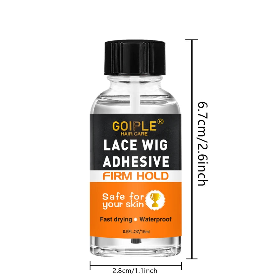 GOIPLE Lace Wig Adhesive Kit Fast Drying and Waterproof Glue Natural Perfect Invisible Bond Adhesives Products for Wigs Bonding