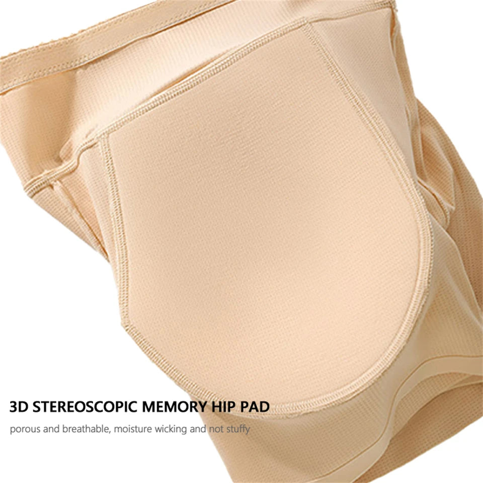 Wechery Underwear Women Fake Asses  Tummy Control Butt Lifte Breathable Hip Pads Panties Buttocks Enhancer Body Shapewear