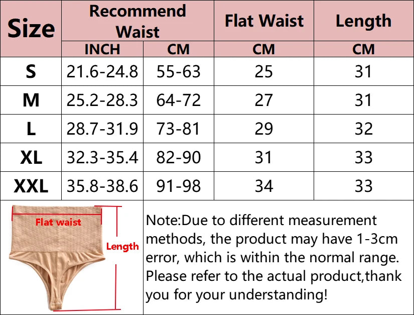 Women High Waist Tummy Control Panties Sexy Thong Panty Shapewear Belly Slimming Underwear Butt Lift Cincher Briefs Body Shaper
