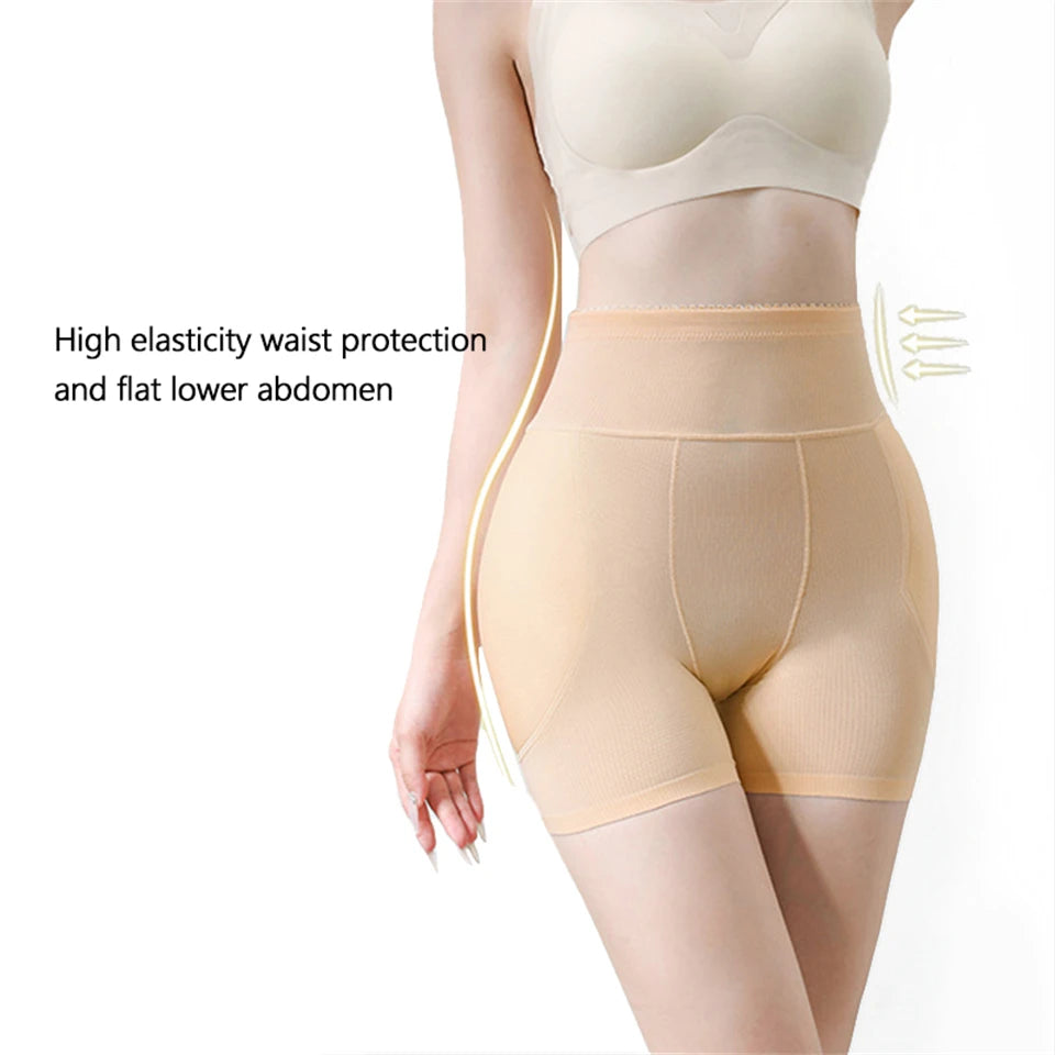 Wechery Underwear Women Fake Asses  Tummy Control Butt Lifte Breathable Hip Pads Panties Buttocks Enhancer Body Shapewear