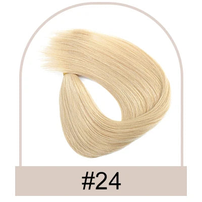 Silk Top Base Swiss Lace Clip In Topper Straight Women Toupee With Bangs Breathable And Soft Real Human Hairpiece Blonde Color