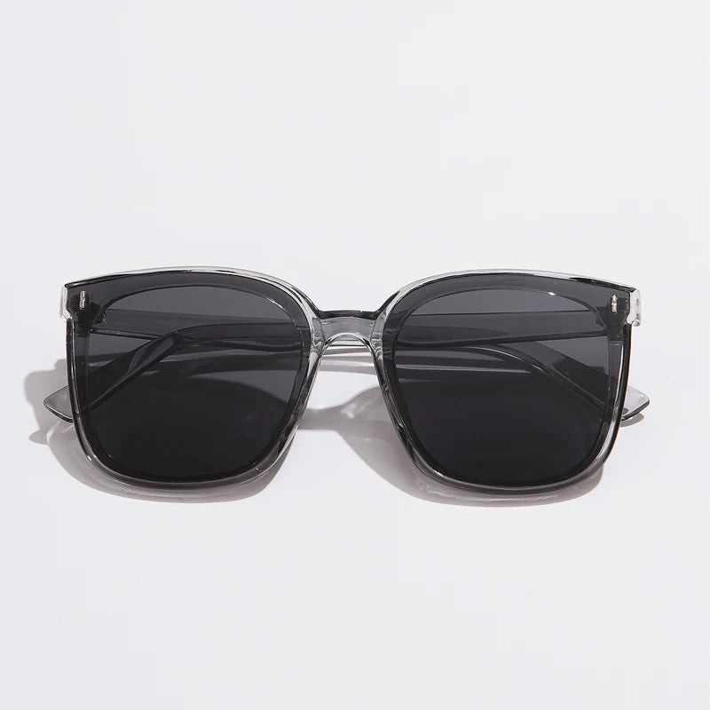 2pcs Polaroized Sunglasses Women Men Trendy Style Polarized Sun Glasses Square Eyeglasses UV400 Protection Streetwear Eyewear