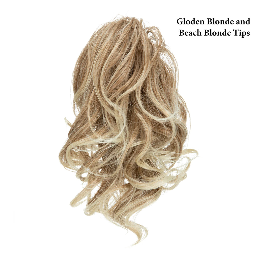 SARLA Premium Synthetic Diy Claw Clip In Ponytail Extensions Hairpiece Hair Bun Fake Blonde Natural Hair False Pigtail P026