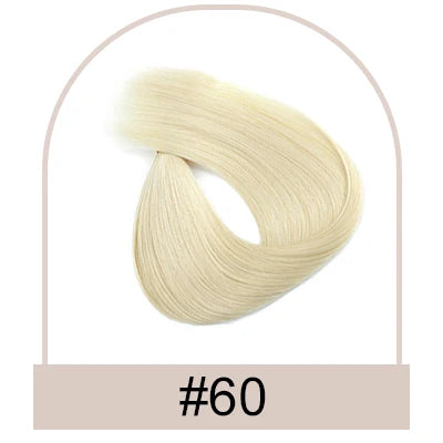 Silk Top Base Swiss Lace Clip In Topper Straight Women Toupee With Bangs Breathable And Soft Real Human Hairpiece Blonde Color