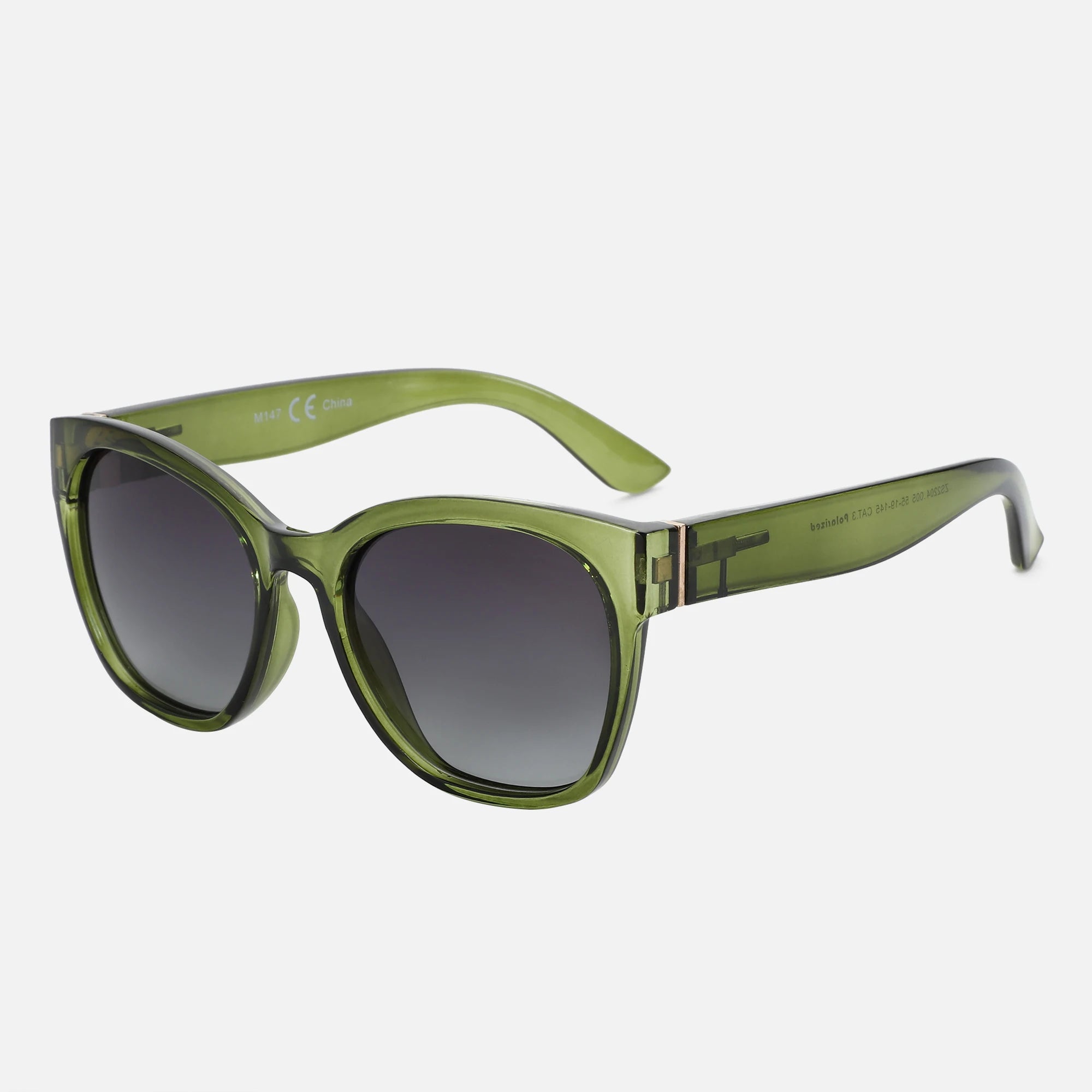 ZENOTTIC Fashion Cateye Polarized Sunglasses for Women - Oversized Sun Glasses UV400 Protection Retro Shades Designer Style