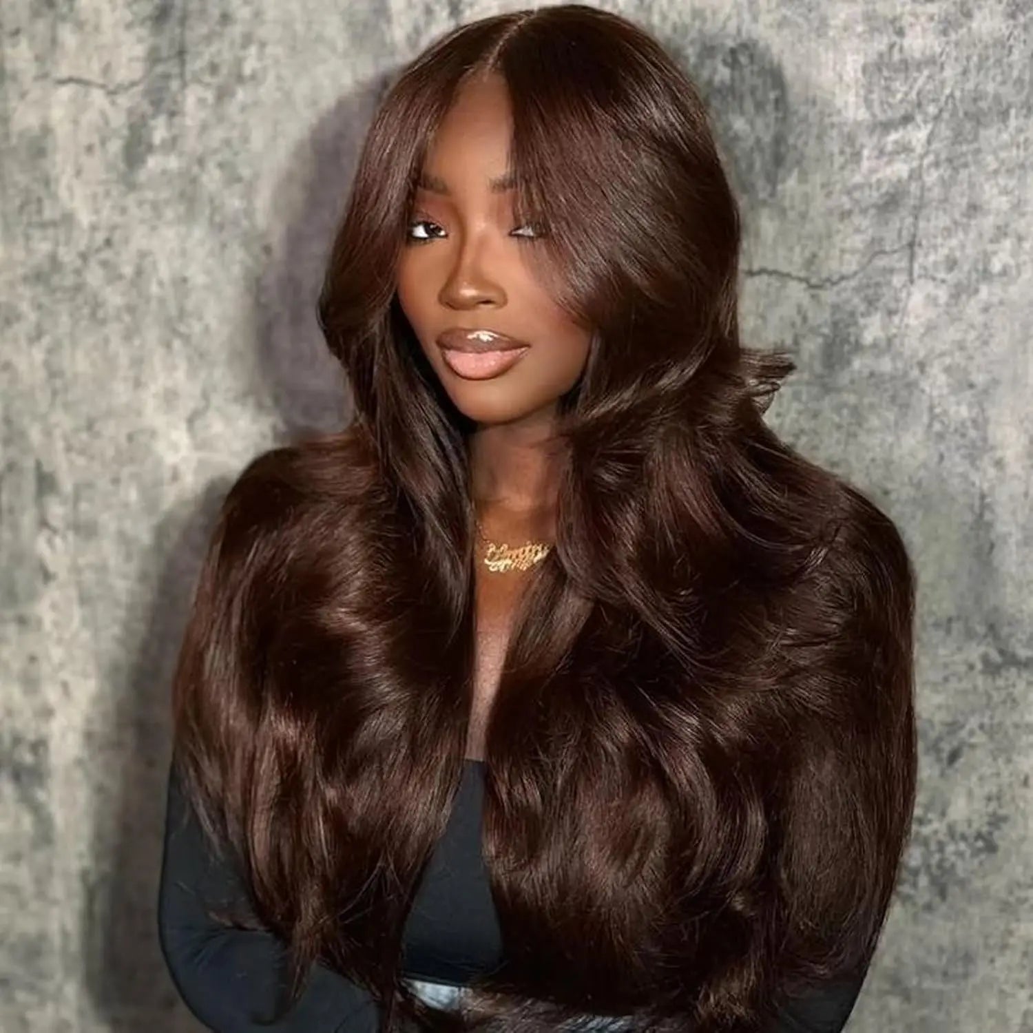 Bundles with Closure Body Wave Bundles Human Hair With 4x4 Lace Closure Brown Blonde Colored 3/4 Bundles Hair Remy For Women