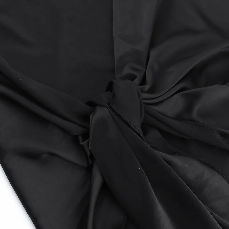 New Party Evening Dresses Elegant Black Slash Neck Maxi Dress For Women Fashion Short Sleeve Bodycon Banquet Vestidos Female