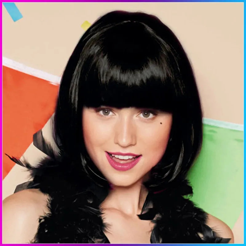 Synthetic Long  Wavy Wig for Women Middle Part Curly Natural Looking Heat Resistant Fiber for Daily