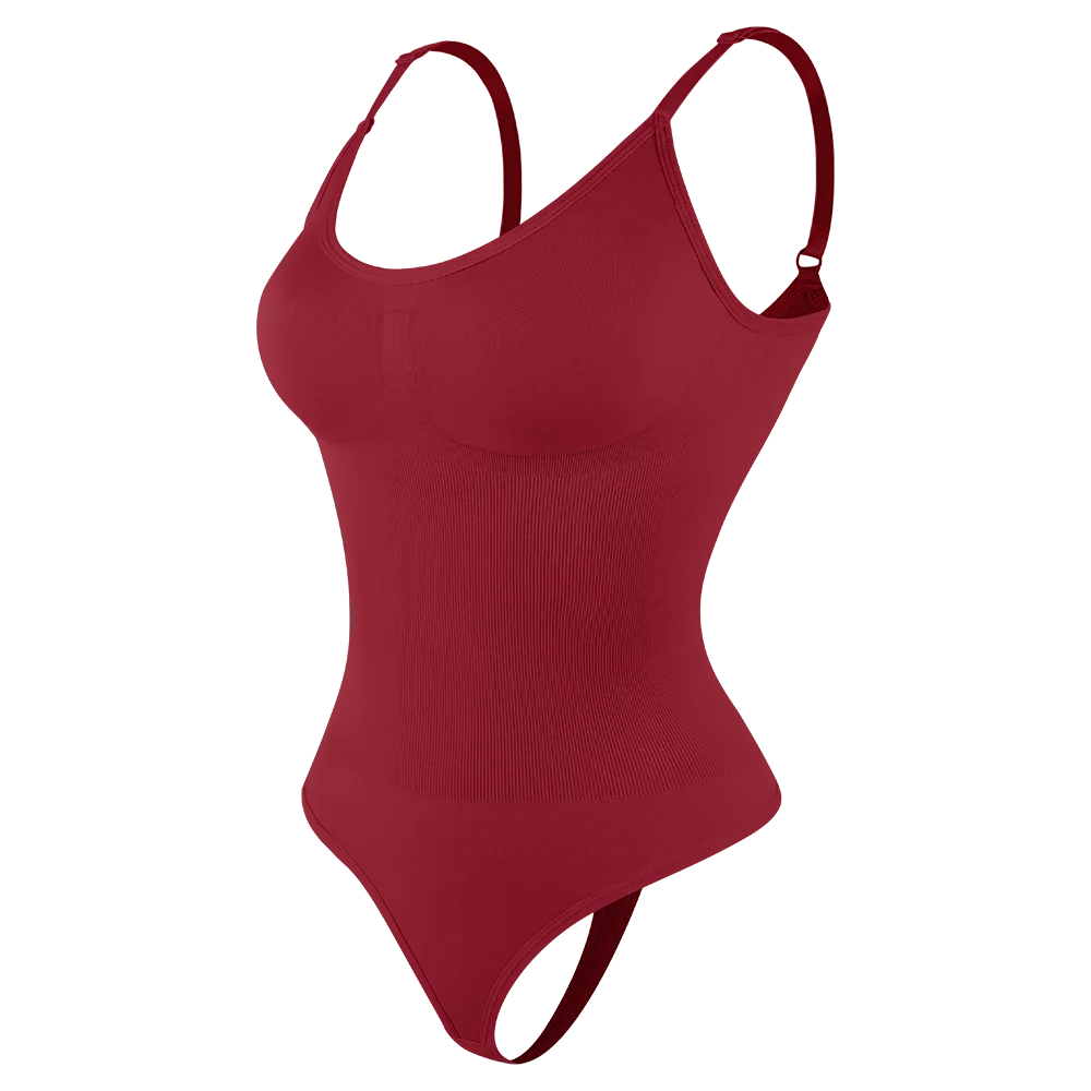 Bodysuit Women Shapewear Tummy Control Butt Lifter Body Shaper Smooth Invisible Under Dress Slimming Underwear Low Neck Jumpsuit