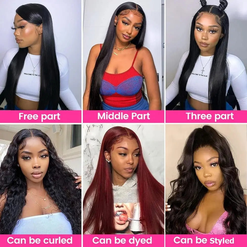 Ombre Bundles With Closure Brazilian Hair Weave Bundles With Closure Brown T4/30 Colored Human Hair Bundles With Closure