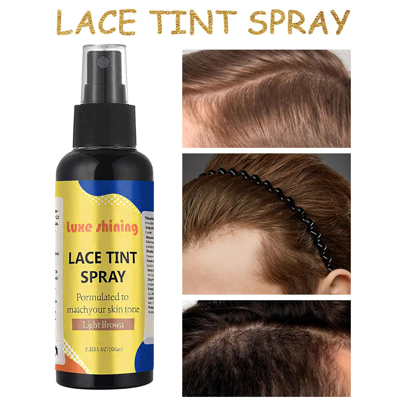 Lace Melting & Holding Spray Glue-Less Hair Adhesive For Wigs,Lace tint spray Wig Spray,Sweatproof Strong Natural Finishing Hold