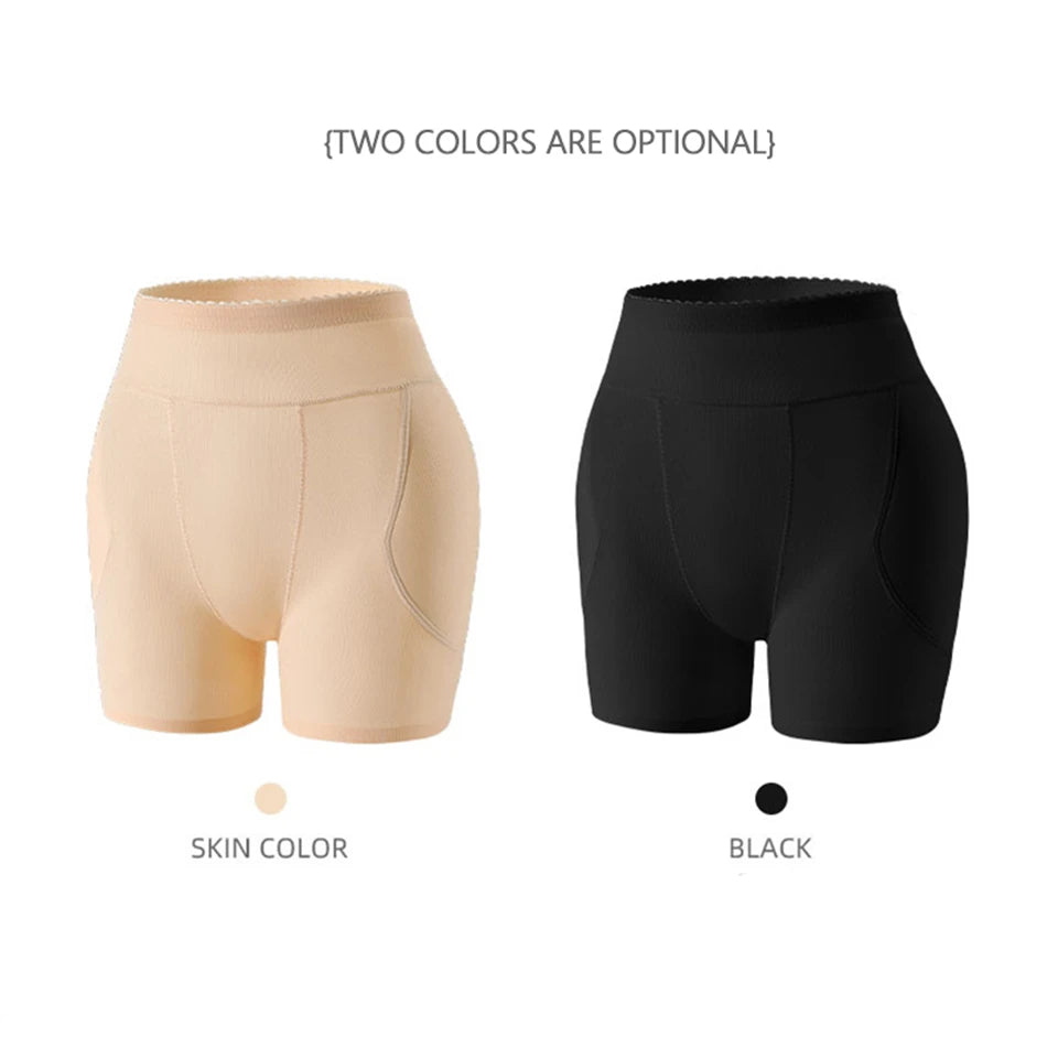 Wechery Underwear Women Fake Asses  Tummy Control Butt Lifte Breathable Hip Pads Panties Buttocks Enhancer Body Shapewear