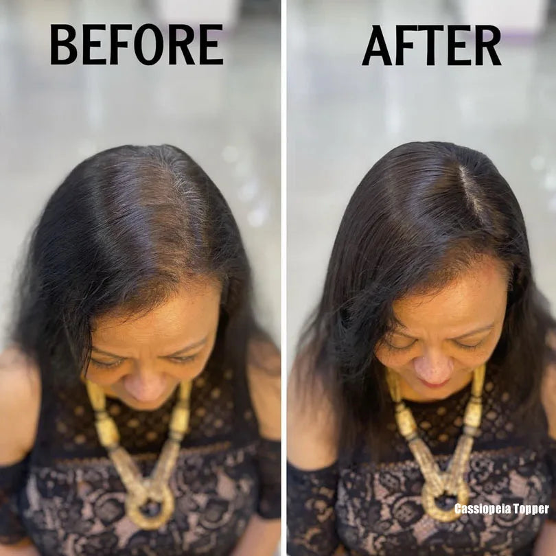 6x6 inch Injected Silk Skin Base Human Hair Women Topper Virgin European Hair Toupee Clips In Hairpiece Natural Scalp Top