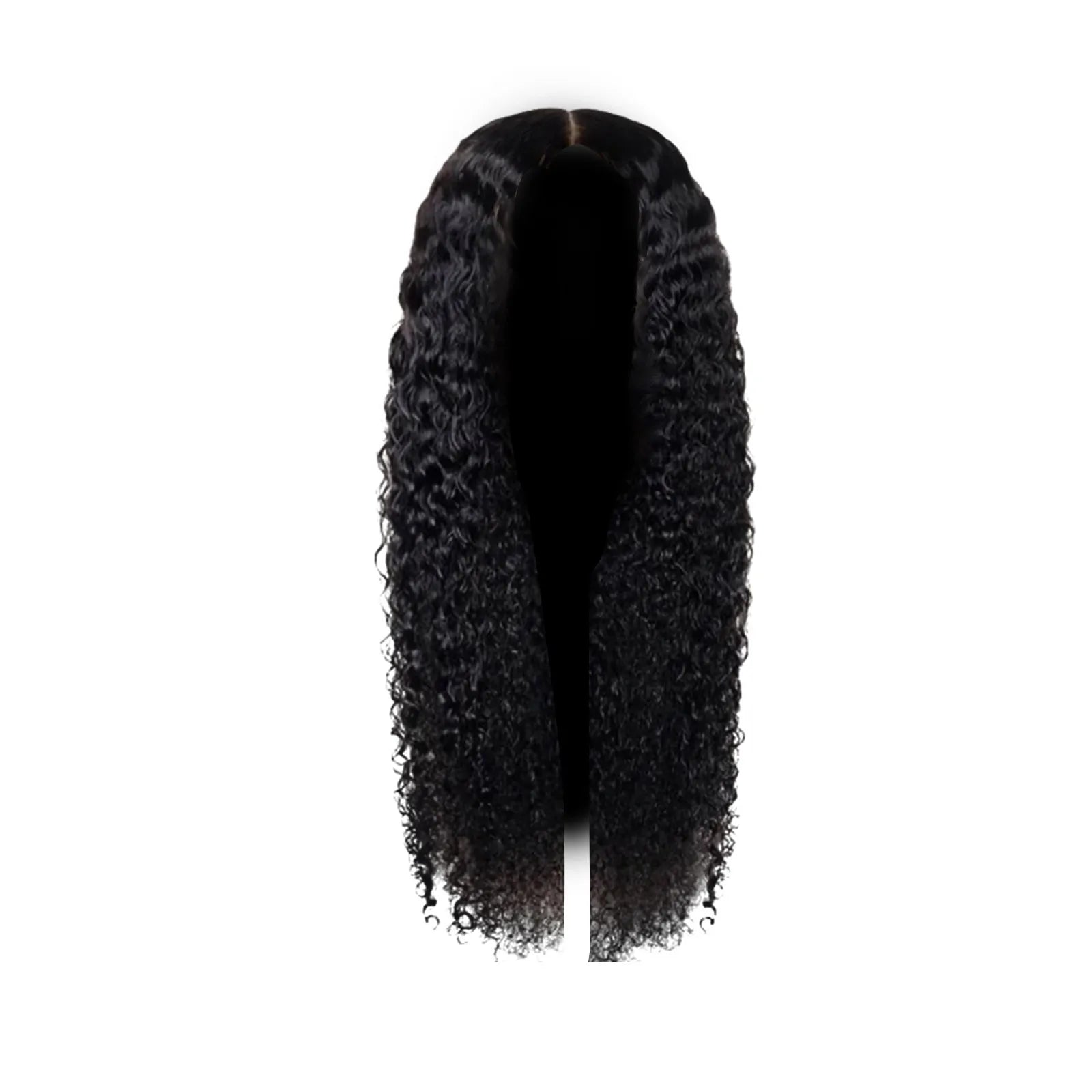 Deep Wave Synthetic Wig for Black Women Wear Deep Curly Soft Wig Natural Black Color Replacement Wigs for Daily Party Use