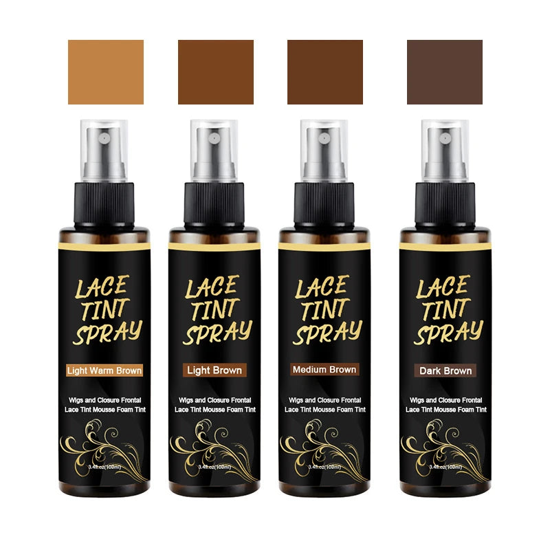 100ml Lace Melting Spray And Holding Spray, Extreme Hold Melting Spray For Lace Wigs,Glueless,Wig Melting Spray & Hair Adhesive