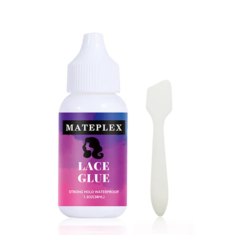 Wig Glue Waterproof Lace Glue Strong Hold Wig Adhesive for Toupee Frontal Professional Glue for Lace Front Wigs+Adhesive Remover