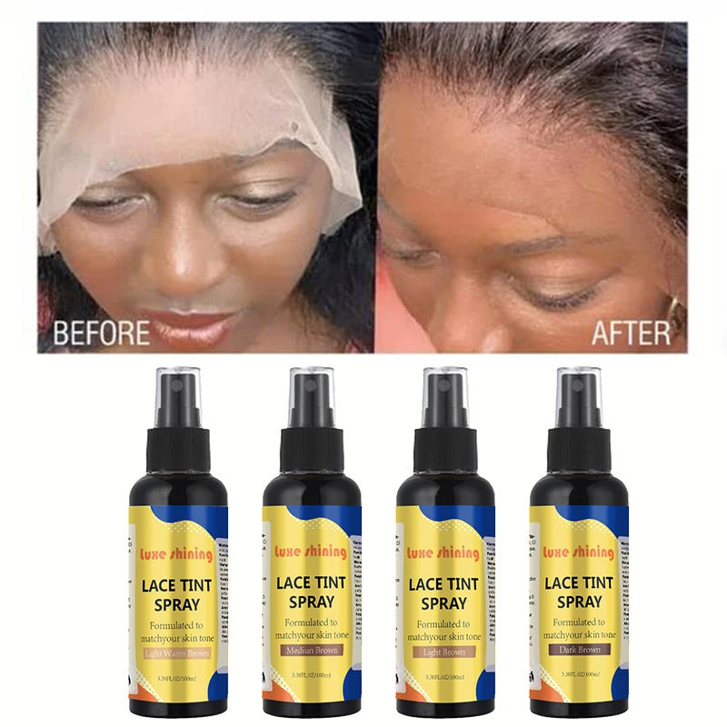 Lace Melting & Holding Spray Glue-Less Hair Adhesive For Wigs,Lace tint spray Wig Spray,Sweatproof Strong Natural Finishing Hold