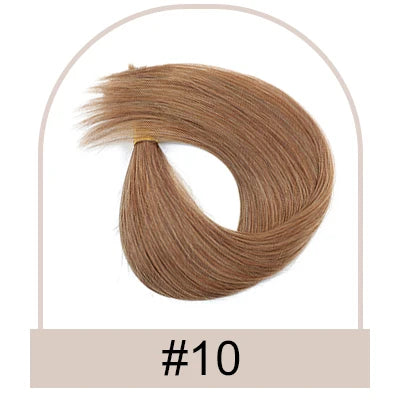 Silk Top Base Swiss Lace Clip In Topper Straight Women Toupee With Bangs Breathable And Soft Real Human Hairpiece Blonde Color