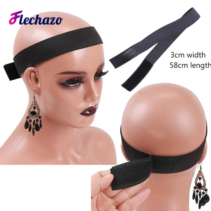 Lace Melting Holding Spray Kit 7Pcs Lace Wig Glue Hair Bond Adhesive And Remover, Hair Wax Stick Edges Brush HD Wig Cap Wig Band