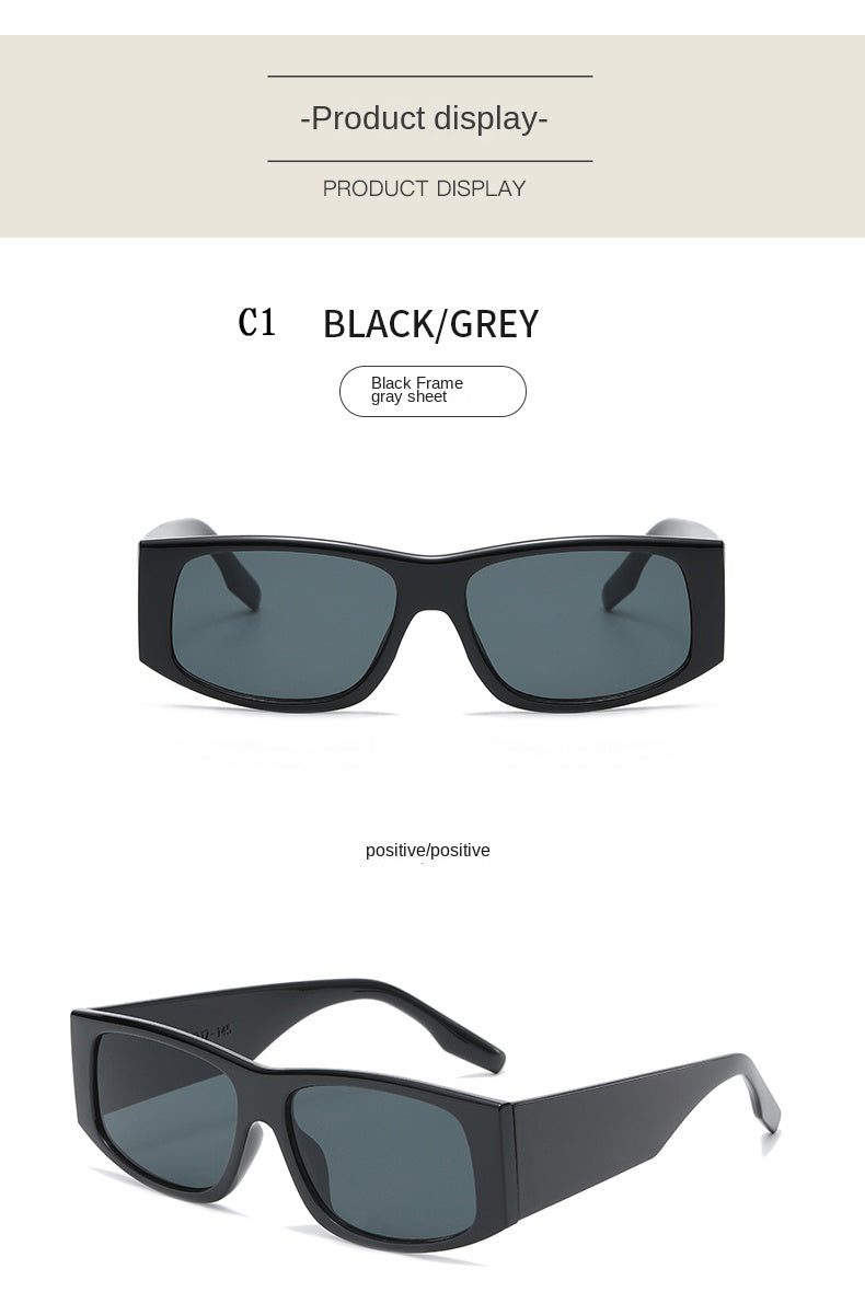 Brand Fashion Sunglasses New Small Frame Square Sun Glasses INS Trendy Retro Rectangle Women Men Outdoor Travel Gafas De Sol