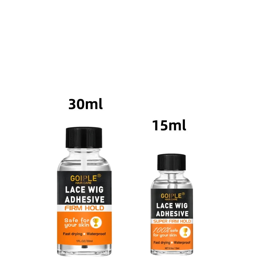 GOIPLE Lace Wig Adhesive Kit Fast Drying and Waterproof Glue Natural Perfect Invisible Bond Adhesives Products for Wigs Bonding
