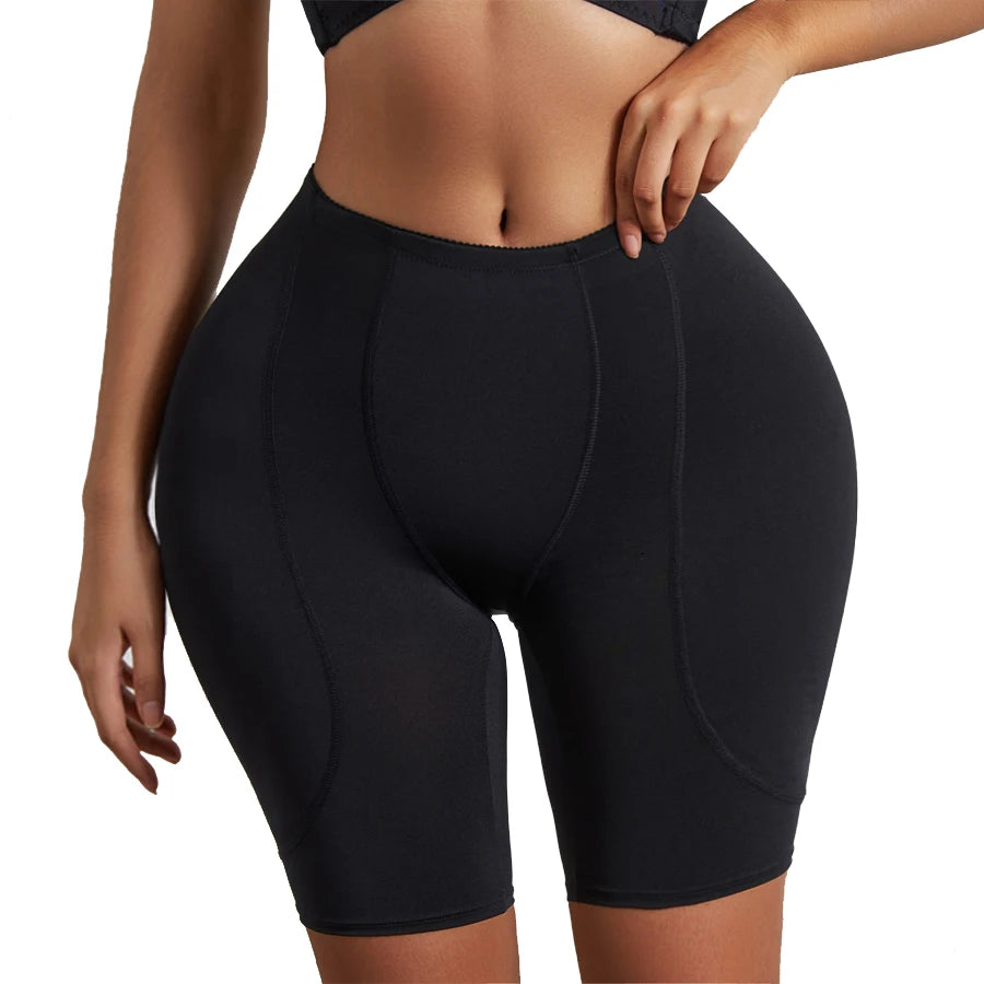 Butt Lifter Shapewear Shorts Women Fake Booty Enhancer Body Shaper Padded Hip Enhancer Panties Lingerie Hip Pads Fake Ass Panty