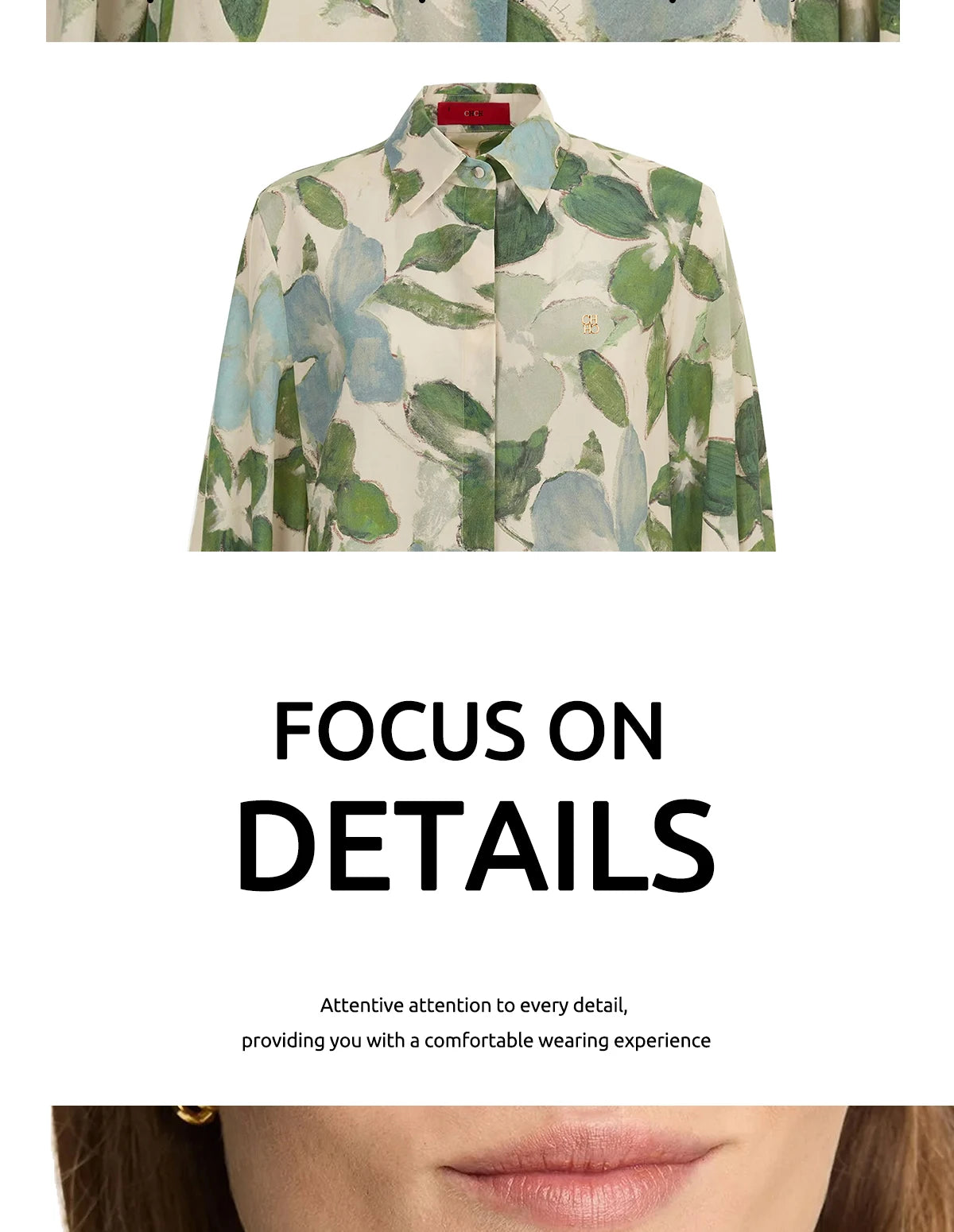 CHCH Women Printing Tops Blouses Fashion Print Casual Long Sleeve Office Lady OL Shirts Slim Blusas