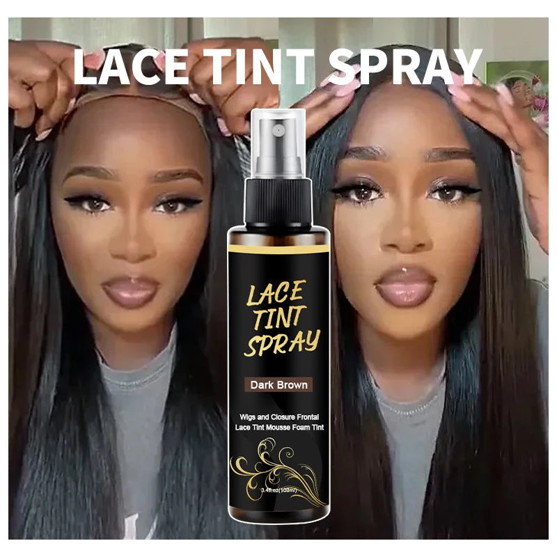 100ml Lace Melting Spray And Holding Spray, Extreme Hold Melting Spray For Lace Wigs,Glueless,Wig Melting Spray & Hair Adhesive