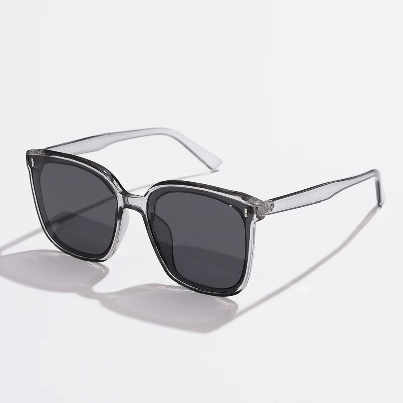 2pcs Polaroized Sunglasses Women Men Trendy Style Polarized Sun Glasses Square Eyeglasses UV400 Protection Streetwear Eyewear