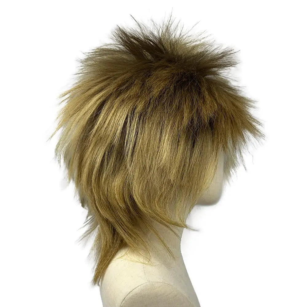 HAIRJOY  Synthetic Hair Women Curly Wig Mullet  Wig  70s 80s Rocker Wig  Layered Wig Cosplay Costume Wigs Women Carnival Wig