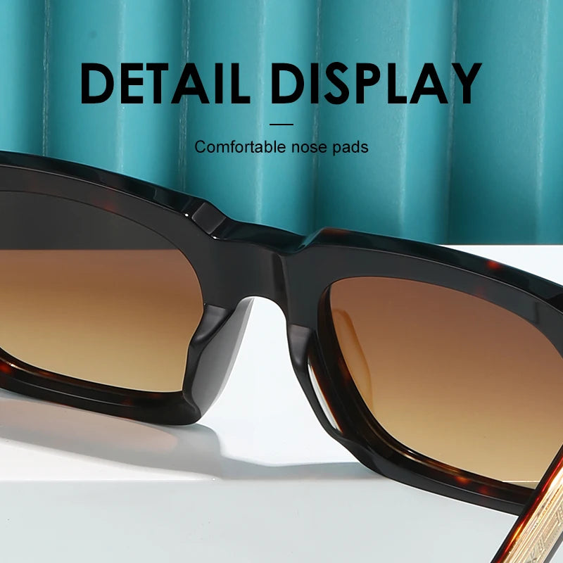 2025 new luxury Brand vintage Quentin Sun glasses Men Women Sunglass Driving Sunglasses Fashion Male Acetate UV400 eyeglasses