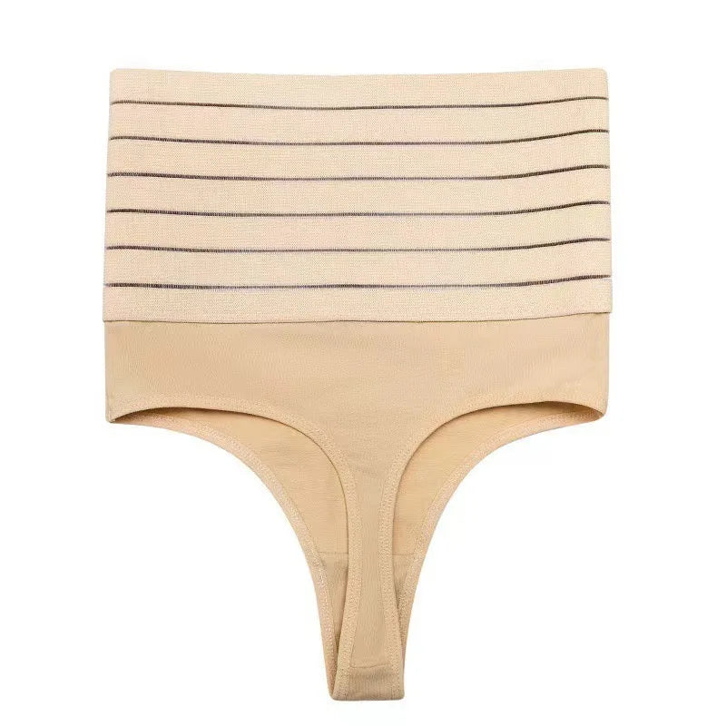 2Pcs High Waist Butt Lifter Women Thong Shaper Tummy Control Panties Shaping Underwear Waist Trainer Pulling Briefs Shapewear